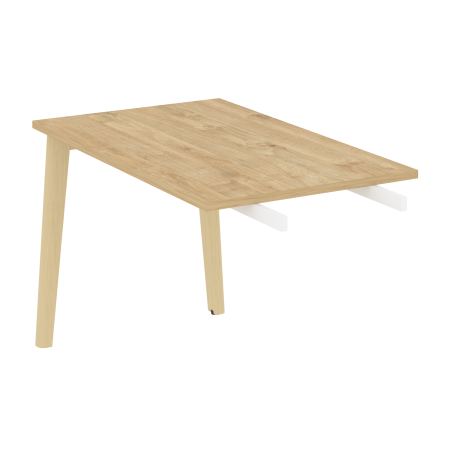 Брифинг-приставка на деревянных опорах Onix Wood Direct OW.BR-11 1180x720x750 (Тиквуд Светлый/Дуб Светлый)