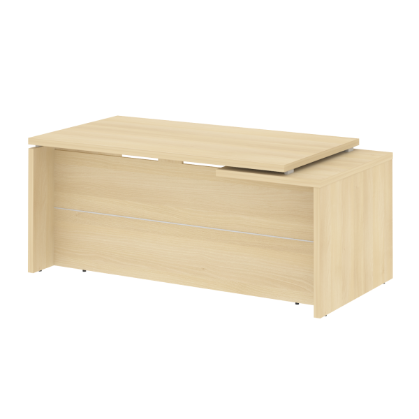 Стол для руководителя левый LT.В 18 L 1800x900x750 (Акация Лорка)