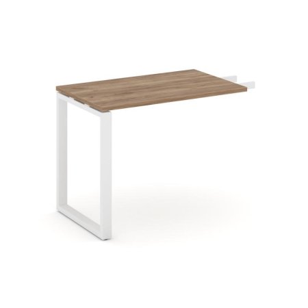 Брифинг-приставка SN-6O.BR-003 (980х600х750) (Дуб Табак/Металл Белый)