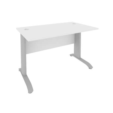 Стол письменный Riva ПЛ.СП-2 1200x720x750 (Белый/Металлик)