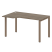 Стол криволинейный левый Metal System Style БП.СА-2 Л 1400x900x750 (Дуб Наварра/Серый металл)