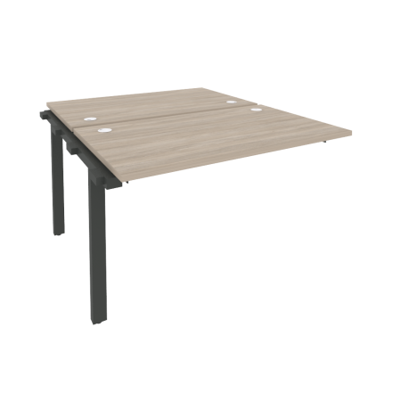 Наборный элемент рабочей станции на м/к Onix O.M-2.NRS-2.7 1180x1475x750 (Дуб Аттик/Черный металл)