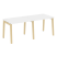 Рабочая станция на деревянных опорах Onix Wood OW.RS-2.1.8 1960x800x750 (Тиквуд Светлый/Дуб Темный)