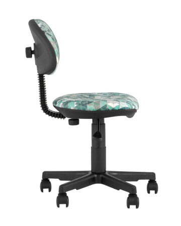 Кресло компьютерное детское УМКА абстракция зеленый (Детское кресло компьютерное УМКА зеленый)