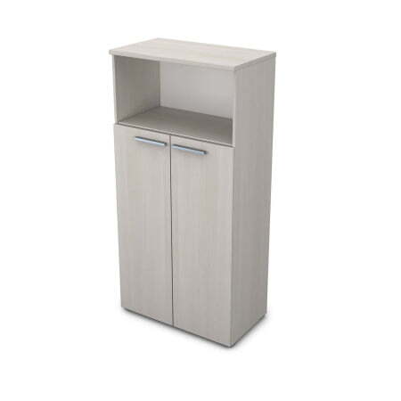 9Ш.004.2 Шкаф с нишей (800x450x1645) (Ivory)