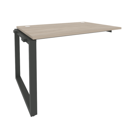 Наборный элемент рабочей станции на О-образном м/к Onix O.MO-1.NRS-2.8 1180x800x750 (Дуб Аттик/Черный металл)