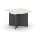 Стол переговорный квадратный SN-D.SPRG-003 (980х980х750) (Тиквуд Светлый/Антрацит)