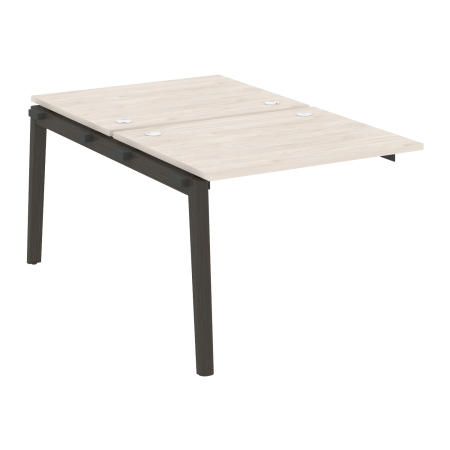 Наборный элемент рабочей станции на деревянных опорах Onix Wood OW.2.NRS-1.8 980x1635x750 (Денвер Светлый/Дуб Темный)