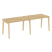 Рабочая станция на деревянных опорах Onix Wood OW.RS-2.2.8 2360x800x750 (Тиквуд Светлый/Дуб Темный)
