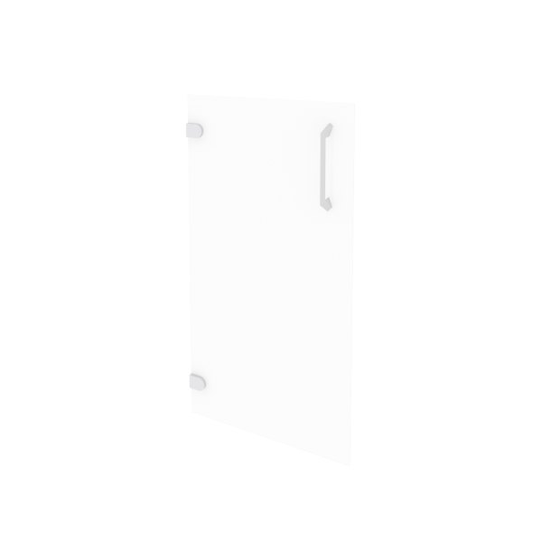 Дверь стекло низкая левая Onix O.S-3L Стекло матовое 396x4x766 (Стекло)