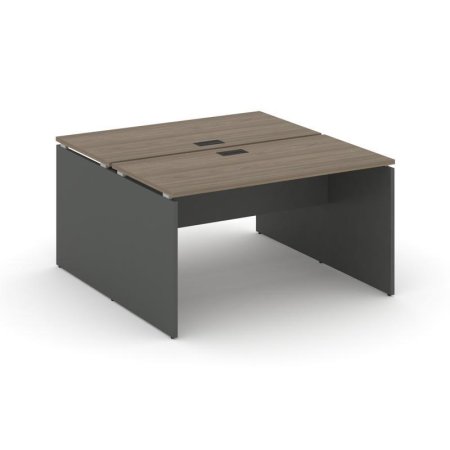 Рабочая станция 2-х сторонняя SN-D.DRS-021 (980х1632х750) (Вяз Благородный/Антрацит)
