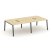 Рабочая станция 2-х сторонняя SN-6A.DRS-041 (1960х1432х750) (Тиквуд Светлый/Металл Антрацит)