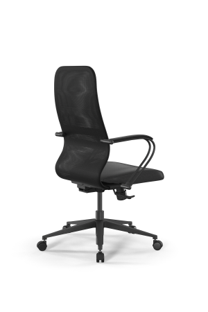 Кресло для руководителя Метта SynchroSit 8 B2-9K - X2+Extra /Uh00/Wh12/K3bL(M25.B11.G19.W02 (Черный)
