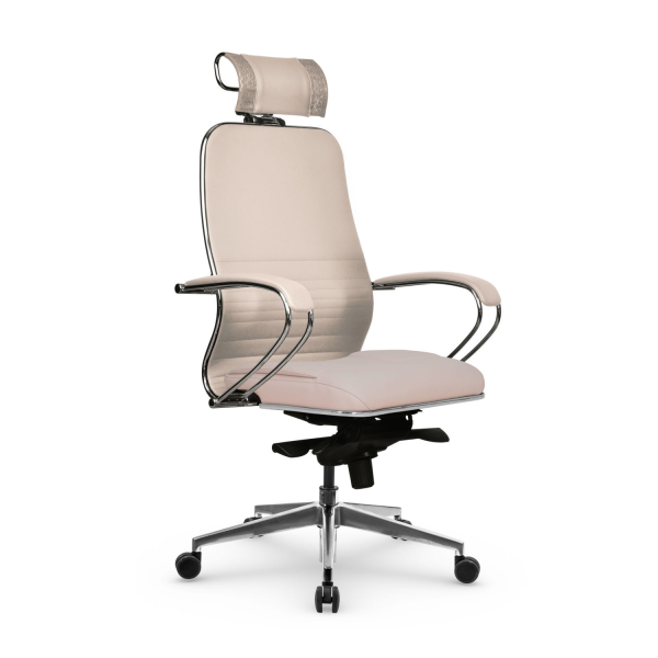 Кресло для руководителя Метта Samurai KL-2.041 MPES (Молочный)