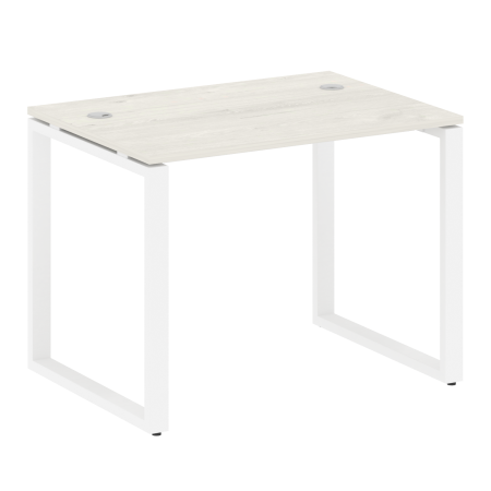Стол письменный Metal System Style БО.СП-1 1000x720x750 (Дуб Наварра/Белый металл)