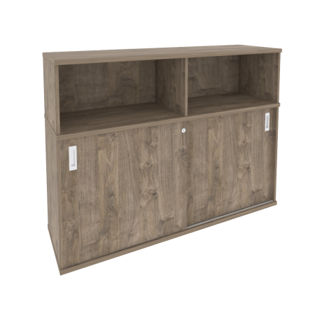 Шкаф-купе приставной/опорный Onix O.SHKO-2.7 1475x432x1120 (Тиквуд Темный)