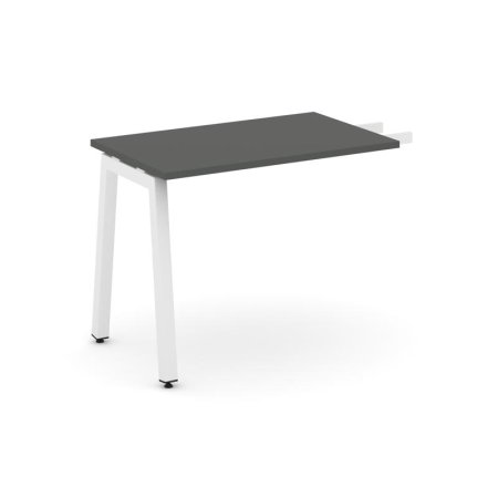 Брифинг-приставка SN-5A.BR-003 (980х600х750) (Антрацит/Металл Белый)