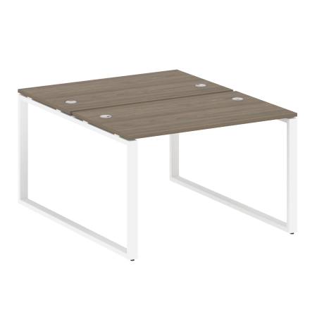 Рабочая станция Metal System Style БО.РАС-СП-2.2 1200x1475x750 (Вяз/Белый металл)