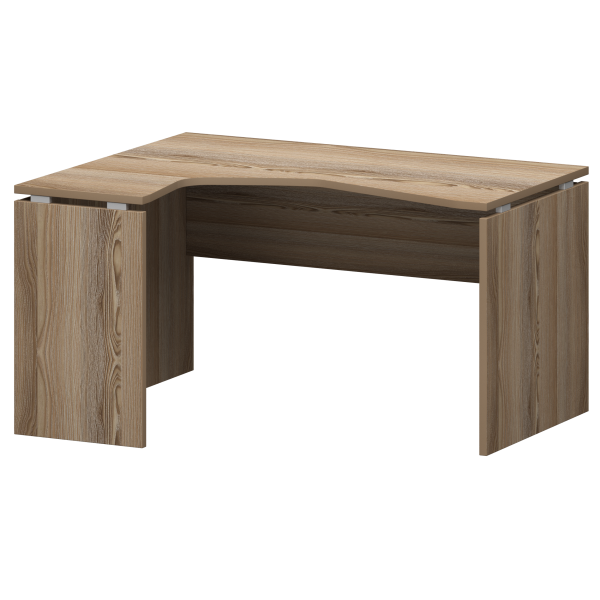 Стол эргономичный левый Аргентум НТ-040.ЛВ 1400x1100x750 (Дуб сафари)