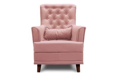 Кресло Caprize (780x790x1000) Пудровый (Пудровый)