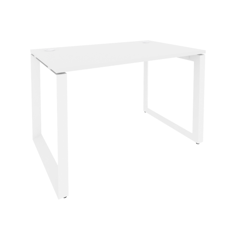 Стол рабочий на О-образном м/к Onix O.MO-SP-2.7 1180x720x750 (Белый Бриллиант/Белый Металл)