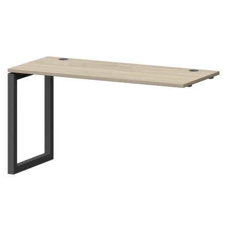 Модуль линейный на металлокаркасе Смарт СМС25-О-14К.60Э.Пр.50 1400x600x750 (Кронберг/Антрацит)