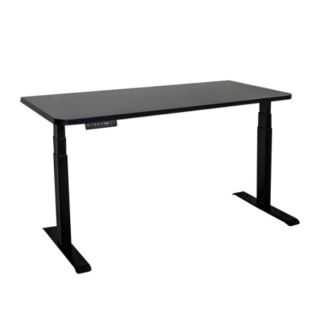 Стол c электроприводом LA-T33-2A3 (1400x700x625-1275) (Черный | Черный)