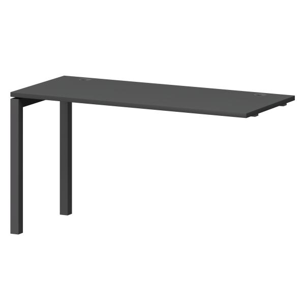 Модуль линейный на металлокаркасе Смарт СМС25-П-12К.60Э.Пр50 1200x600x750 (Графит/Антрацит)