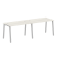 Рабочая станция на 2 рабочих места на А-образном м/к Metal System Style БА.СМ-2.2 2400x720x750 (Дуб наварра/Серый металл)