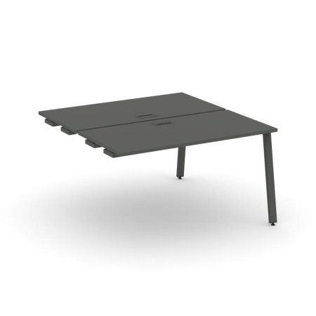 Стол-приставка к опорным элементам SN-6A.DPRS-014 (1580х1432х750) (Антрацит/Металл Антрацит)