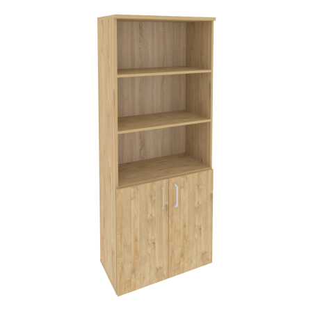 Шкаф высокий широкий Onix O.ST-1.1 800x420x1977 (Тиквуд Светлый)