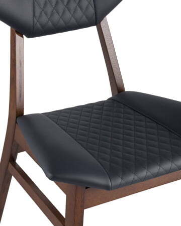 Стул обеденный TOR синий ПУ 4 шт, (Стул кухонный Tor синий)