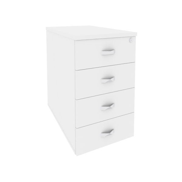 Тумба приставная/опорная Onix O.TPO-1.7 432x720x750 (Белый Бриллиант)