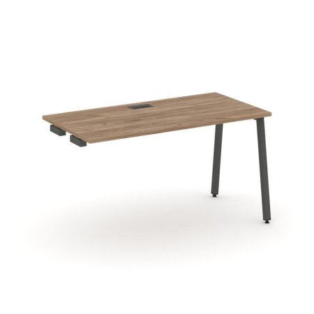 Стол-приставка к опорным элементам SN-4A.OPRS-014 (1580х700х750) (Дуб Табак/Металл Антрацит)