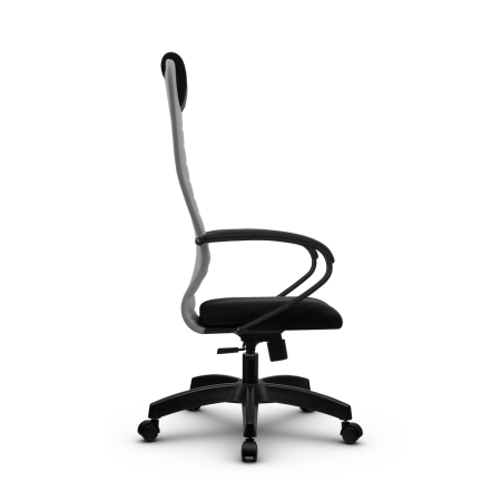 Кресло для руководителя Метта SU-B-10/подл.130/осн.001 (Светло-серый)