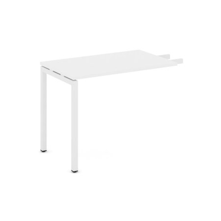 Брифинг-приставка SN-4P.BR-003 (980х600х750) (Белый/Металл Белый)