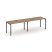 Рабочая станция 1 сторонняя SN-4P.ORS-012 (2360х700х750) (Тиквуд Светлый/Металл Антрацит)