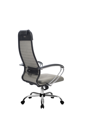 Кресло для руководителя Метта МЕТТА-21(MPRU)/подл.130/осн.003 (Светло-серый)