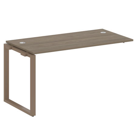 Проходной наборный элемент рабочей станции Metal System Style БО.ПРС-СП-1.3 1400x720x750 (Вяз/Мокко металл)