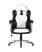 Кресло игровое TopChairs Continental белое (Геймерское кресло Continental белый)