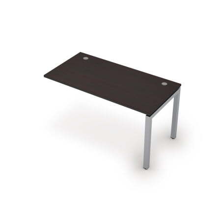 6МБК.5179 Линейная бенч-система, конечный модуль (1400x700x750) (Венге/Алюминий матовый)