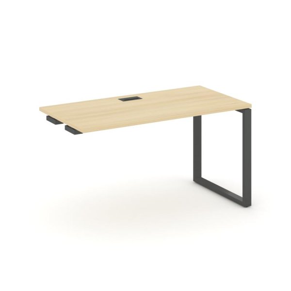 Стол-приставка к опорным элементам SN-6O.OPRS-013 (1380х700х750) (Акация Лорка/Металл Антрацит)