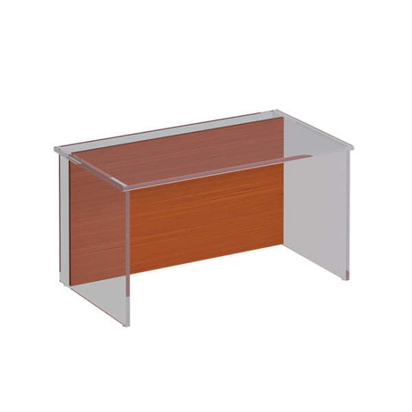 Защитная панель к столу письменному Дин-Р ДР 456 1330x720x18 (Французский орех)