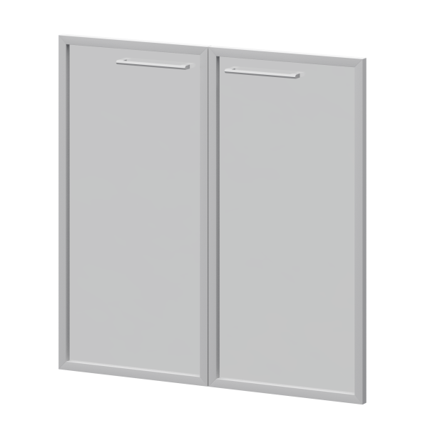 Фасады рамочные стеклянные Кортез KZF-28RS(Б) 784x20x780 (Тонированный)