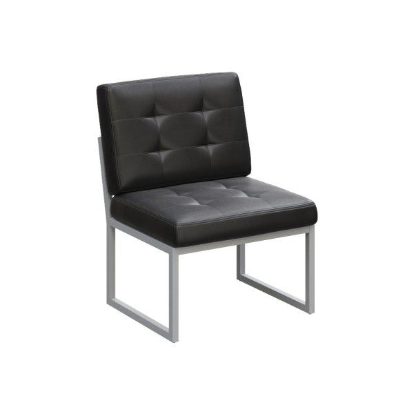 Диван одноместный NLT.D-1 (Oregon 16/Металл Серый)