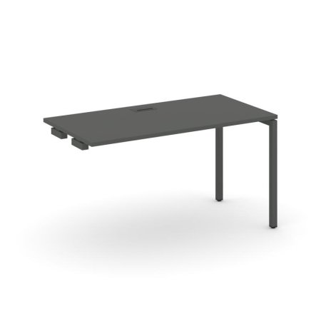 Стол-приставка к опорным элементам SN-4P.OPRS-004 (1580х600х750) (Антрацит/Металл Антрацит)