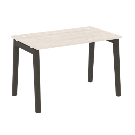 Стол рабочий на деревянных опорах Onix Wood OW.SP-2.7 1180x720x750 (Денвер Светлый/Дуб Темный)