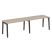 Рабочая станция на деревянных опорах Onix Wood OW.RS-2.3.7 2760x720x750 (Тиквуд Светлый/Дуб Темный)