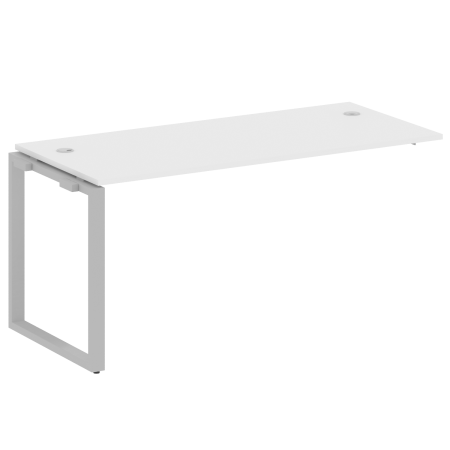 Проходной наборный элемент рабочей станции Metal System Style БО.ПРС-СП-1.4 1600x720x750 (Белый/Серый металл)