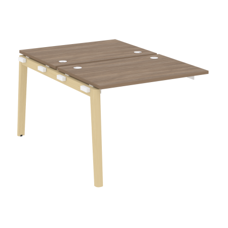 Наборный элемент рабочей станции на деревянных опорах Onix Wood OW.2.NRS-1.7 980x1475x750 (Дуб Аризона/Дуб Светлый)